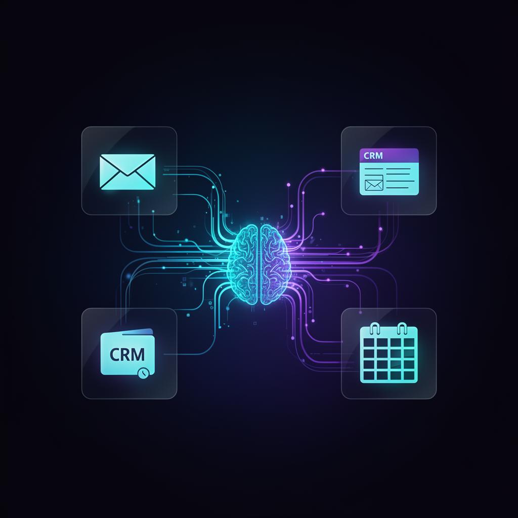 Automatyzacja workflow między CRM, mailem i arkuszami: gdzie AI daje największy zwrot